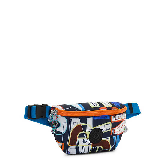 Kipling Fresh Lite Printed Midjeveske Multicolor | NO 2211VR